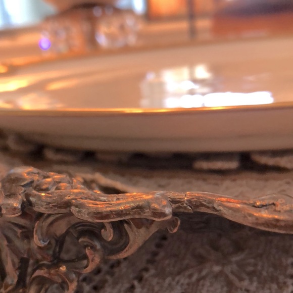 EUC- Uber Rare GDA France Haviland Limoges Calvados Double Handle Petite Platter - Picture 8 of 11